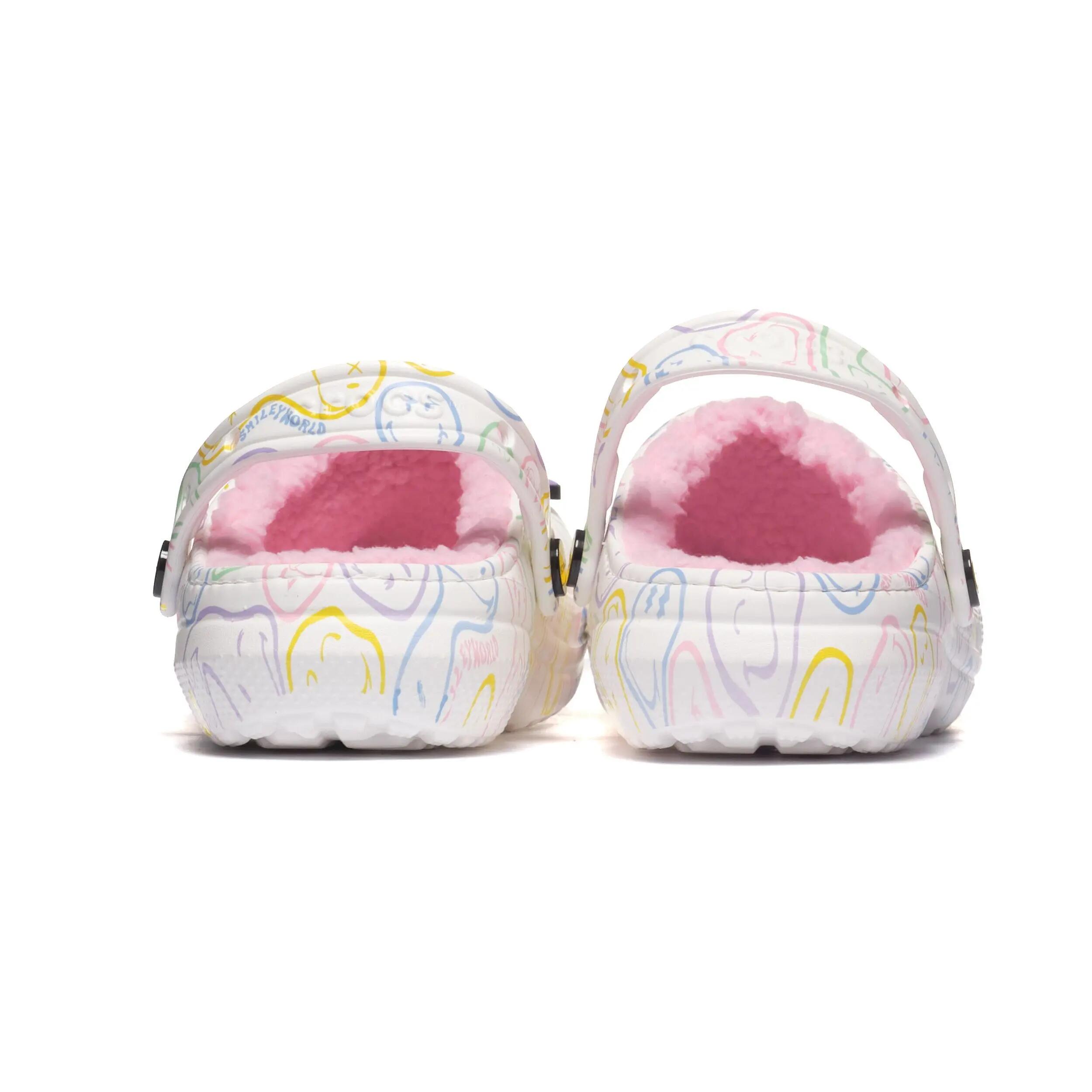 Chodaki Crocs Smiley Classic Lined Clog 211696-90H 6/6