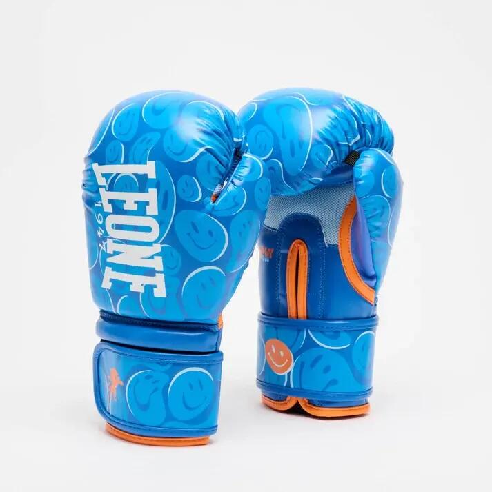 Manusi de Box Bubbly LEONE Juniori Albastre