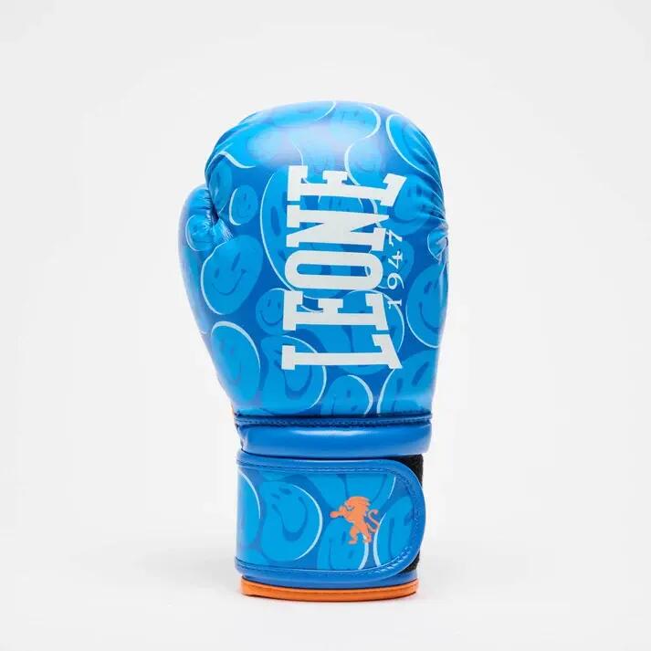 Manusi de Box Bubbly LEONE Juniori Albastre 2/6