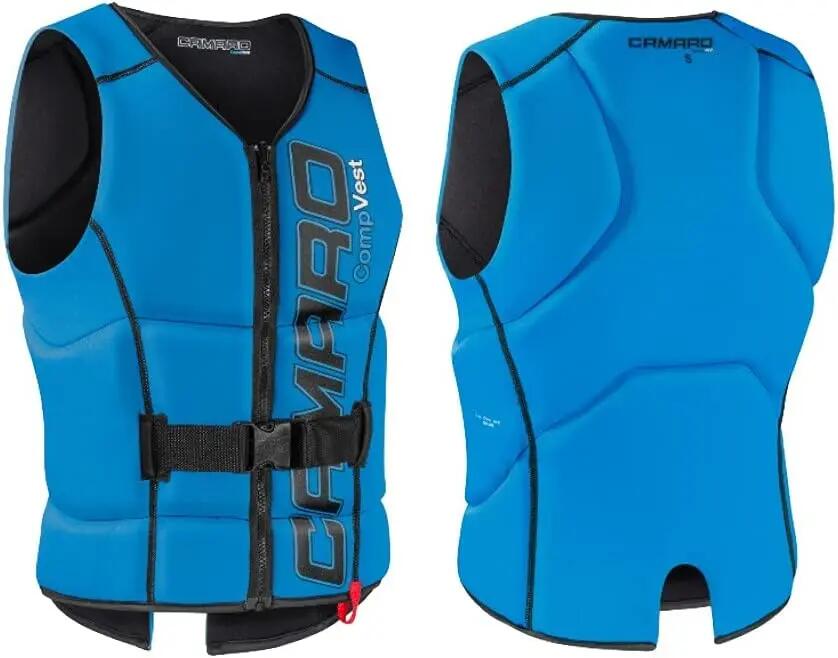 Chaleco neopreno Comp protección impactos wakeboard kite deportes acuáticos 2/4