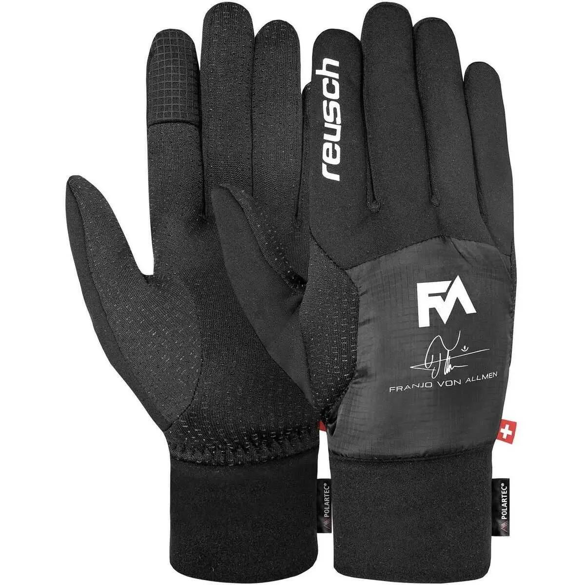 Reusch Franjo von Allmen Touch-Tec Handschuh Black/White 1/1