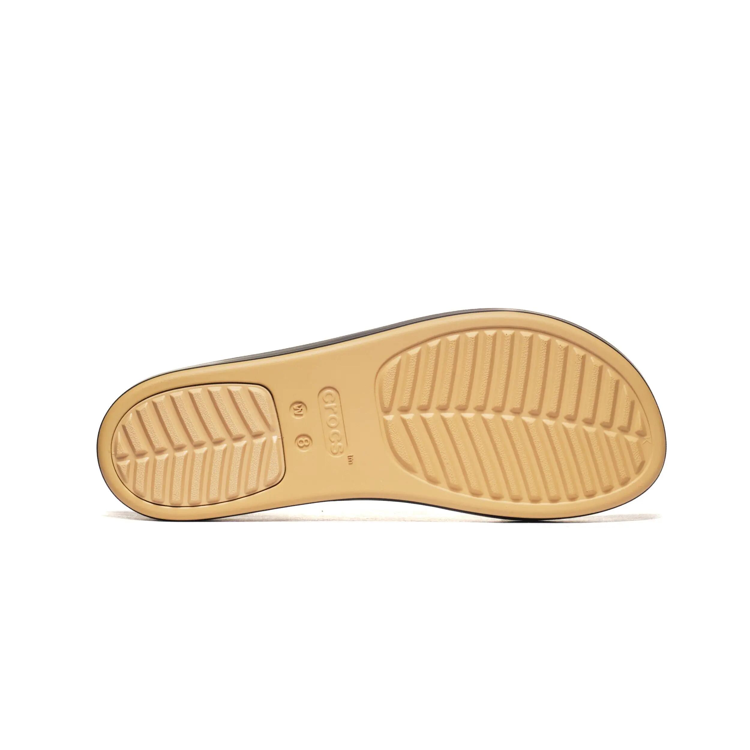 Sandales Crocs Brooklyn Matte Wrap Femme Noir/Cashew 5/6