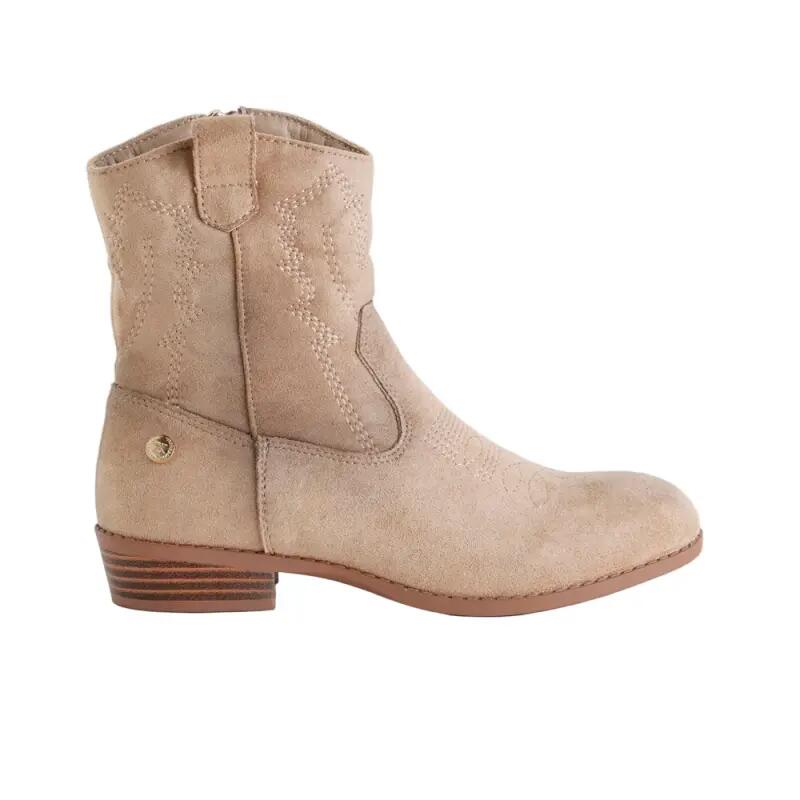 Botines Planos NiÑo Xti  Beige 1/4