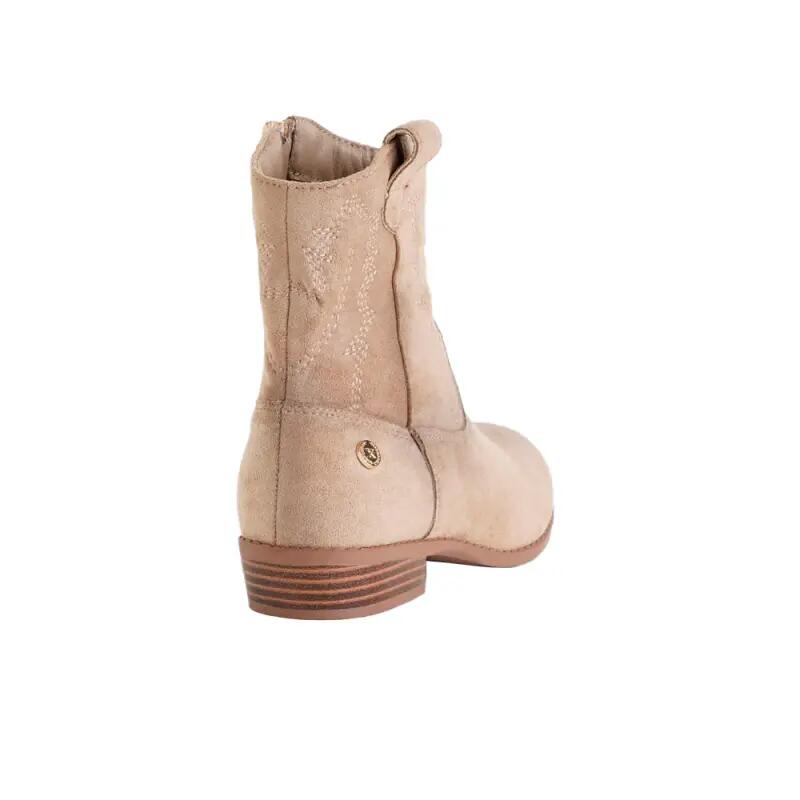 Botines Planos NiÑo Xti  Beige 4/4