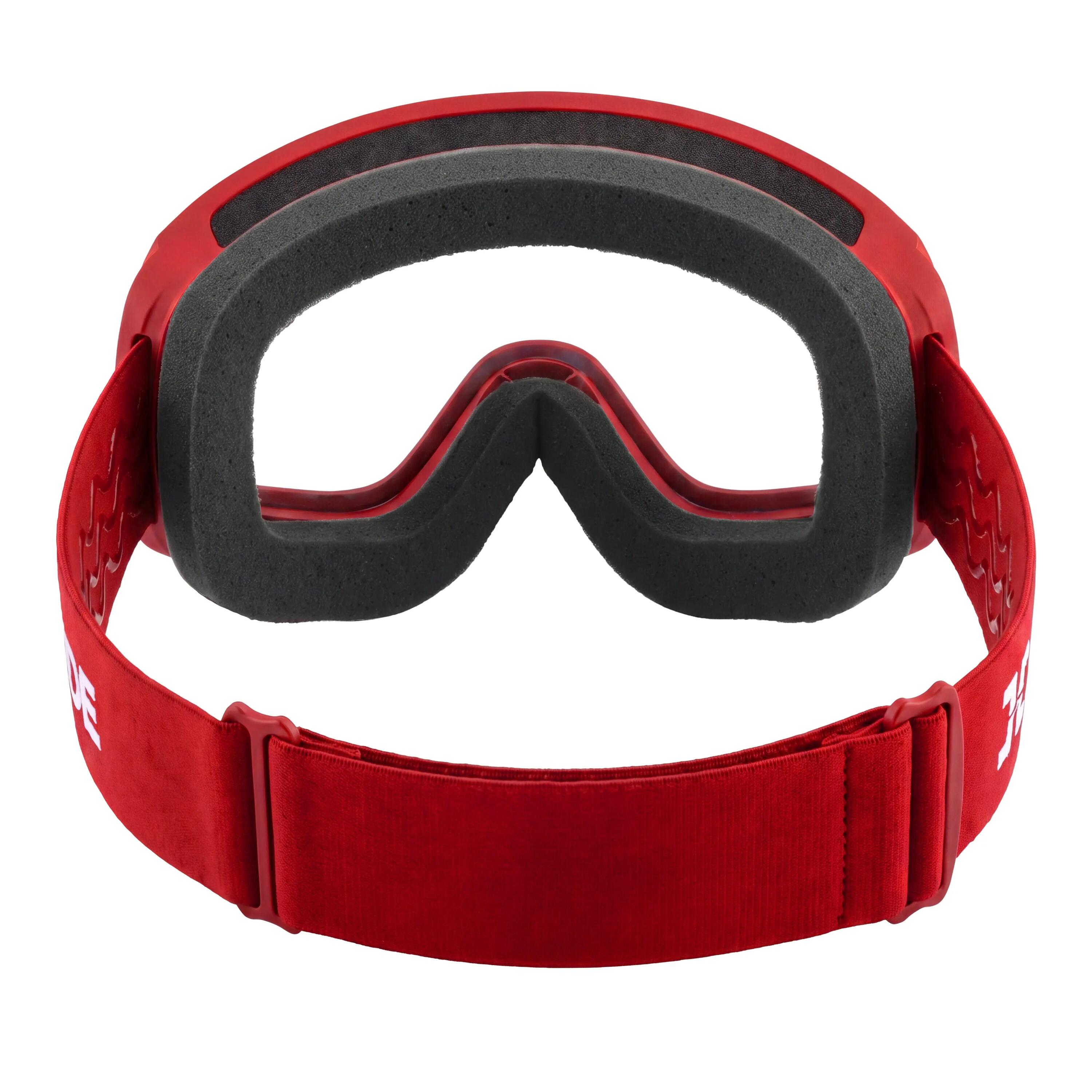 Masque de ski unisexe magnétique Sky Line - Rouge Flamme 5/7