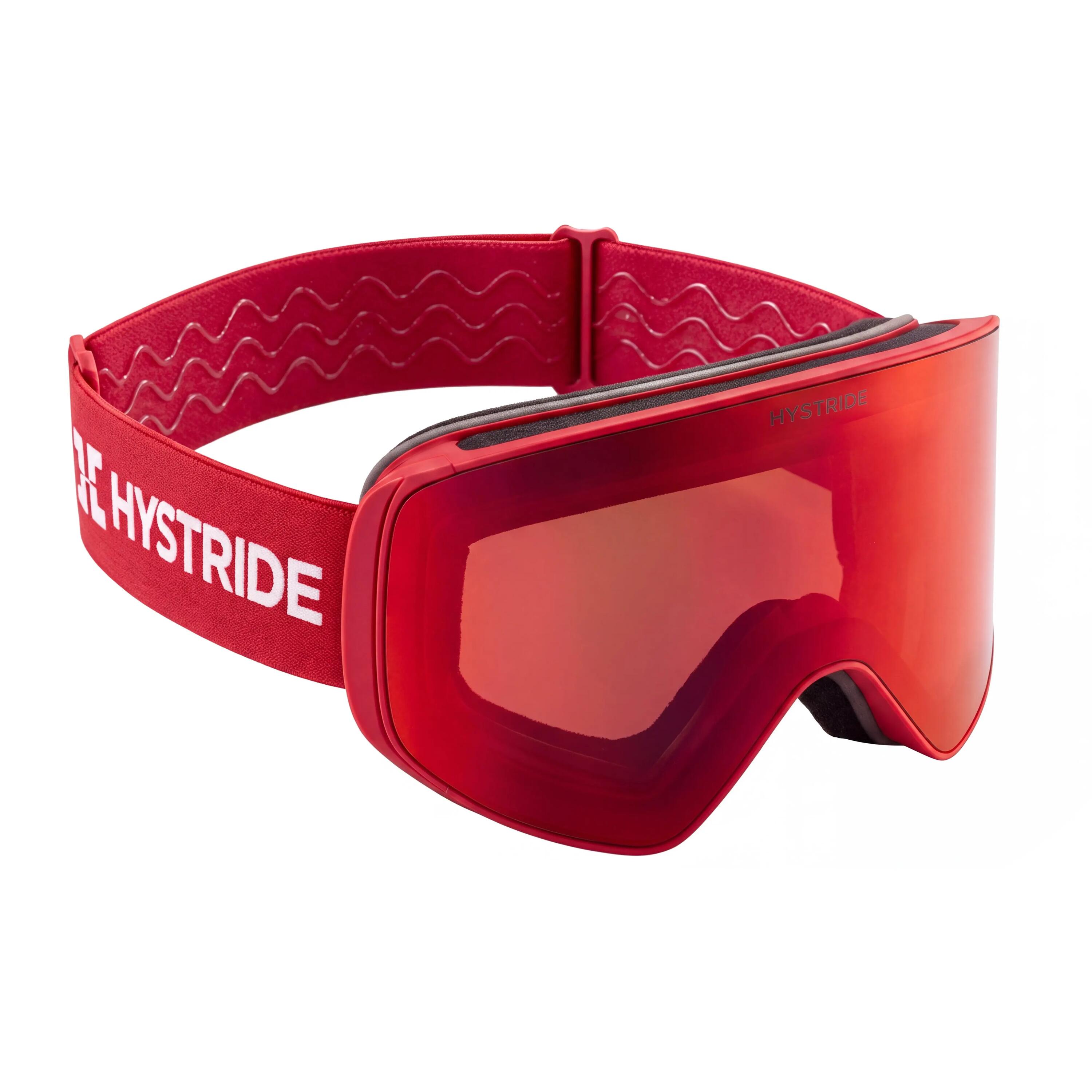 Masque de ski unisexe magnétique Sky Line - Rouge Flamme 2/7