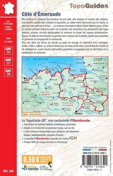 GR34/GR37/GR39 COTE D'EMERAUDE : LES CHEMINS DU MONT ST-MICHEL 345 2/2