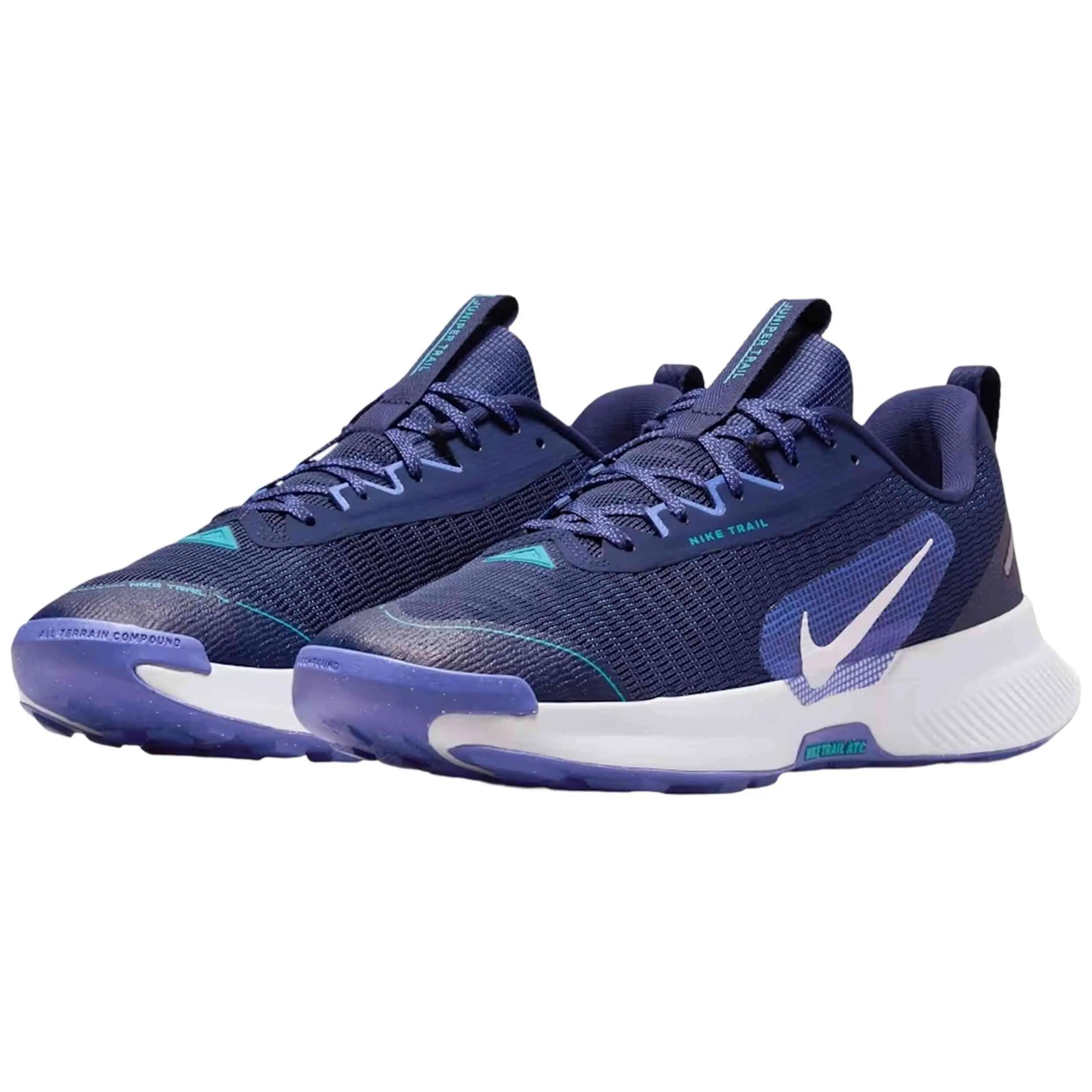 Zapatillas Nike modelo Juniper Trail 3 "Midnight Navy/Sapphire" para hombre 2/4