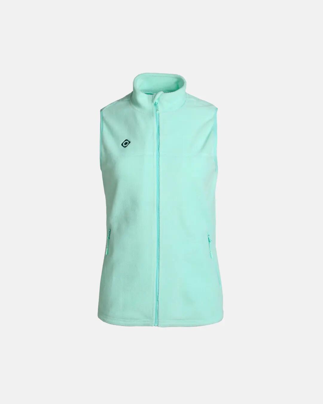 Chaleco de tejido de forro polar para mujer Izas PADRU W VEST 5/8