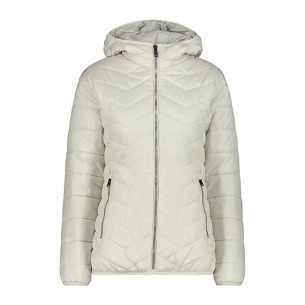 Damen Steppjacke mit Kapuze und diagonalen Nähten CMP