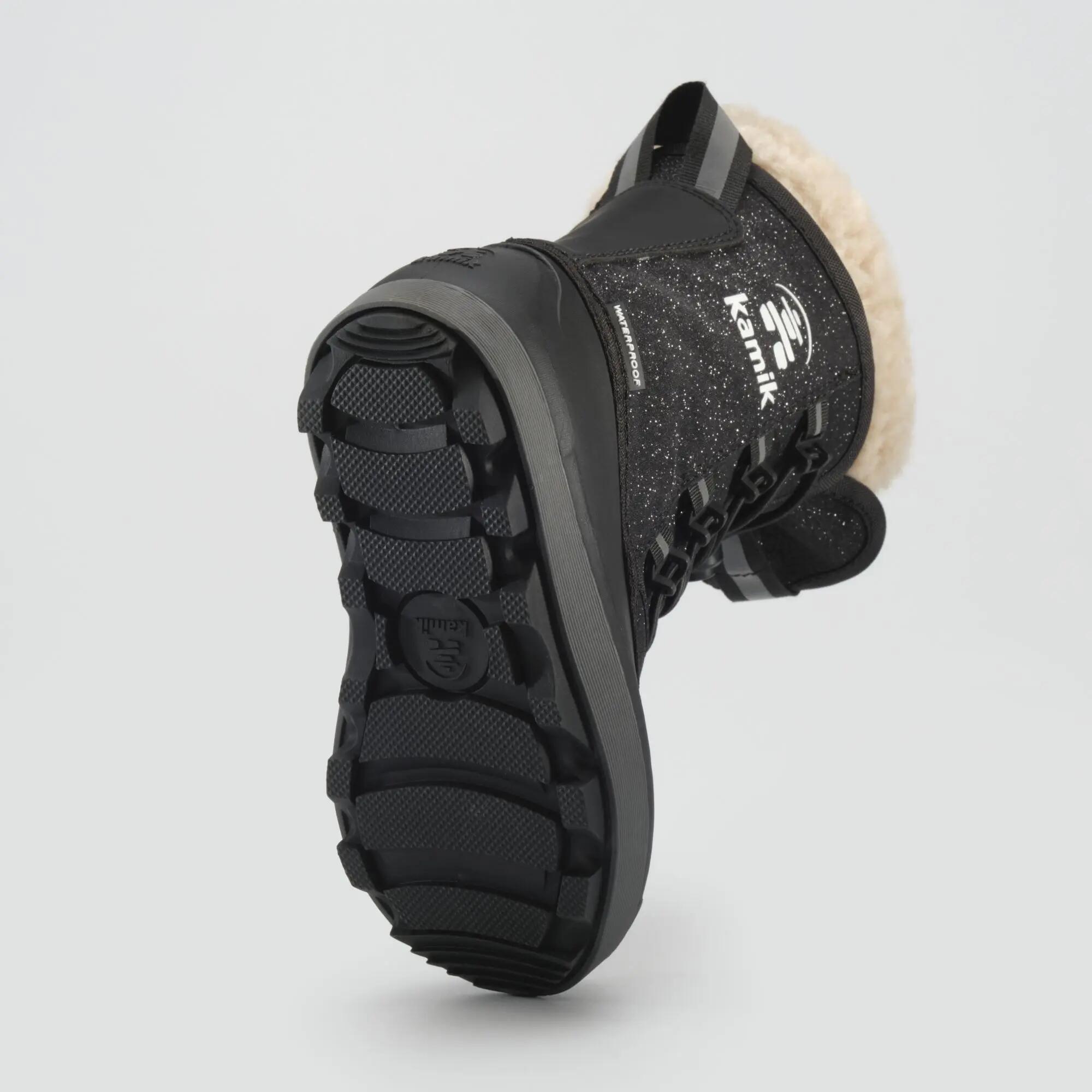 Enfants CASCADE Bottes d'hiver Noir 6/9