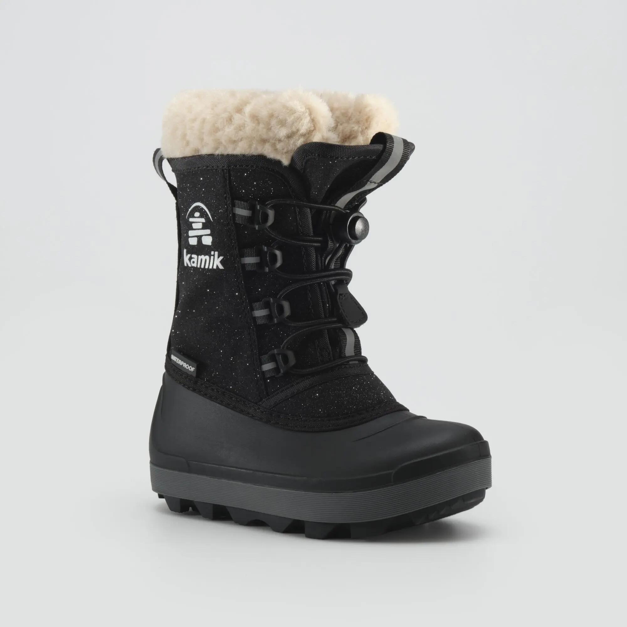 Enfants CASCADE Bottes d'hiver Noir 4/9