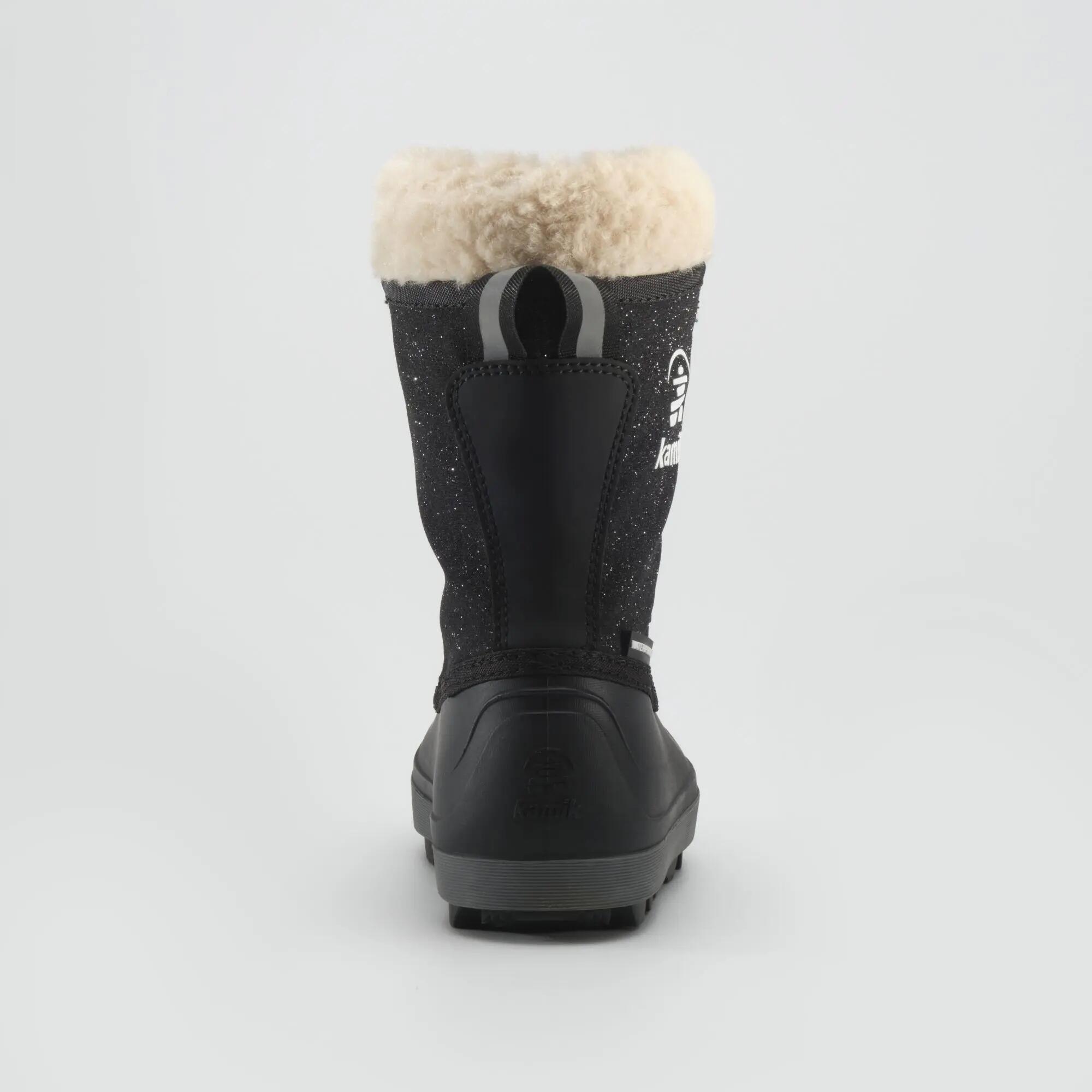 Enfants CASCADE Bottes d'hiver Noir 3/9