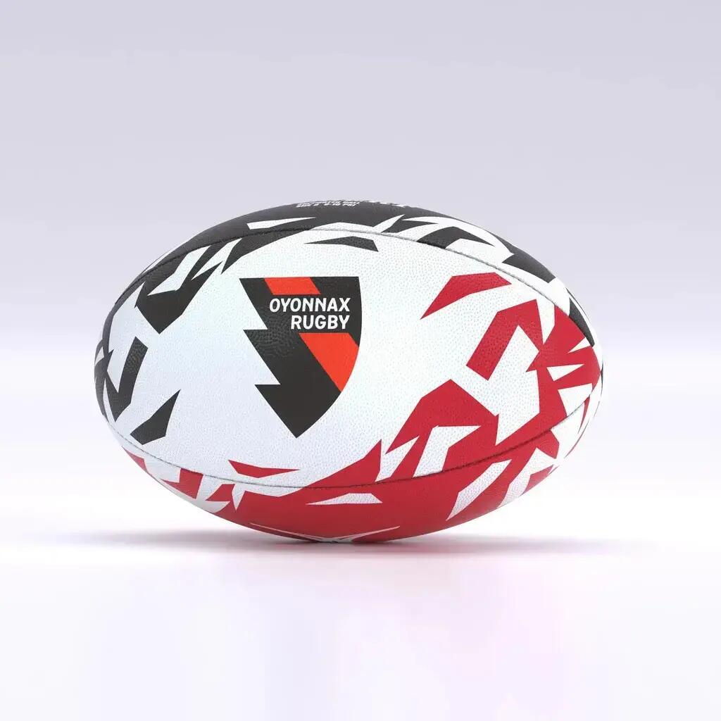 Pallone rugby Gilbert Replica Oyonnax 2/5