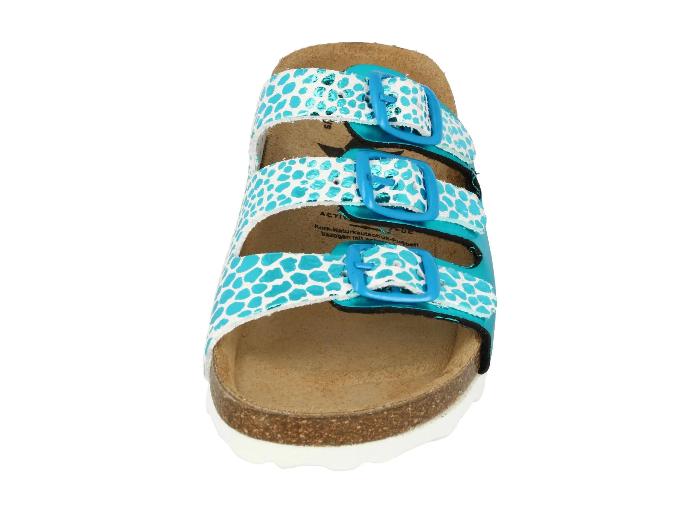 Muil - sport - meisjes - LICO Bioline Trendy - synthetisch, verstelbare gesp 3/6