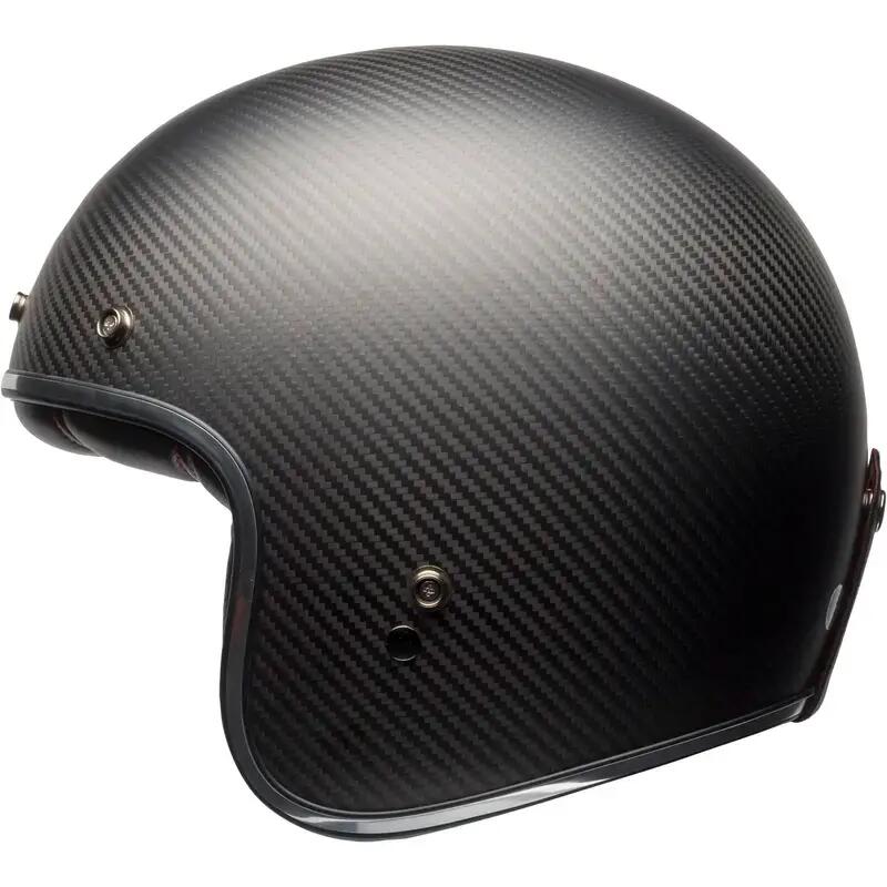 Kask motocyklowy jet z włókna węglowego Bell Custom 500 4/6