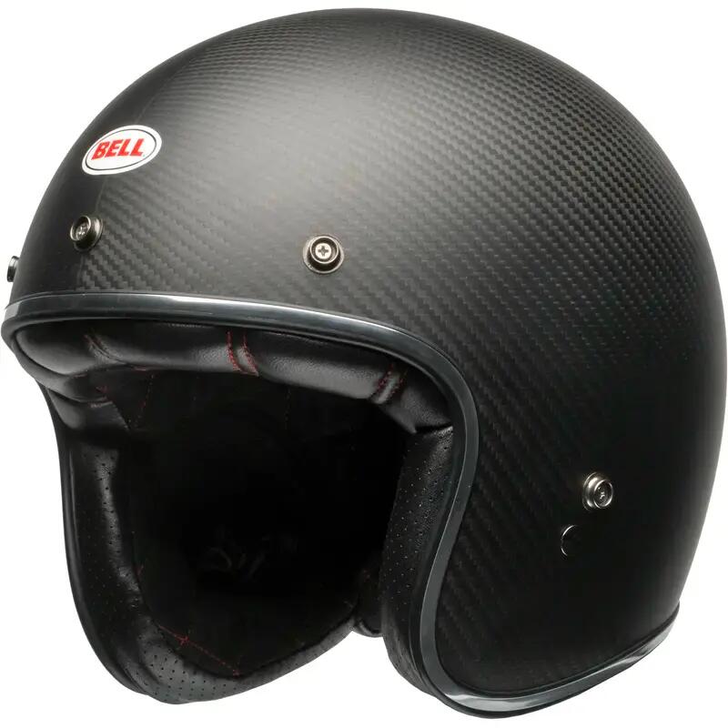 Kask motocyklowy jet z włókna węglowego Bell Custom 500 3/6