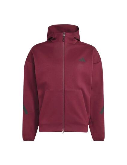 Sweatshirts polaires pour hommes Adidas Z.n.e Grenat.