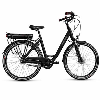 Bicicletta elettrica Devron 28120 VCN7 - 28 pollici M nera