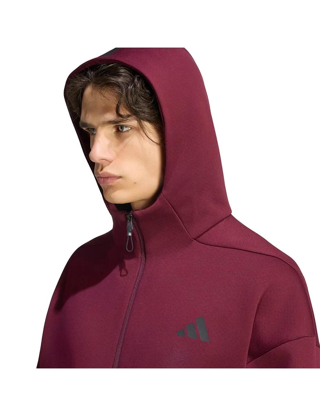 Sweatshirts polaires pour hommes Adidas Z.n.e Grenat. 4/5
