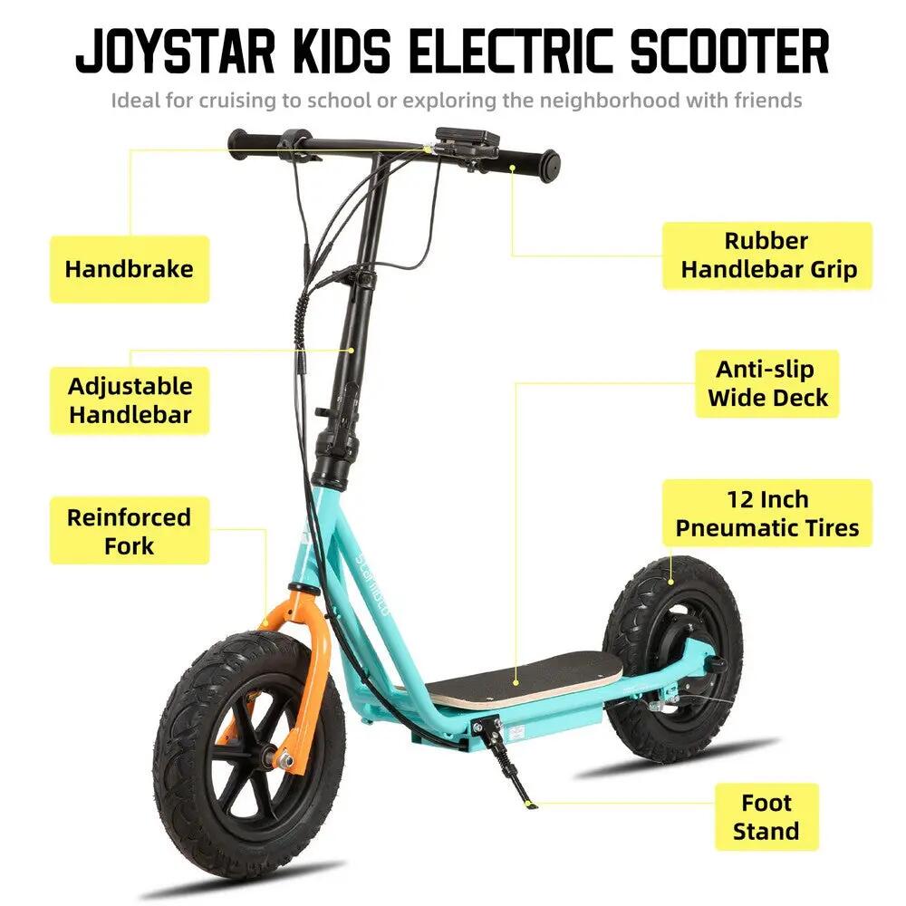 Trottinette électrique 250W, 12" roues, pliable, 6-12 ans 6/6