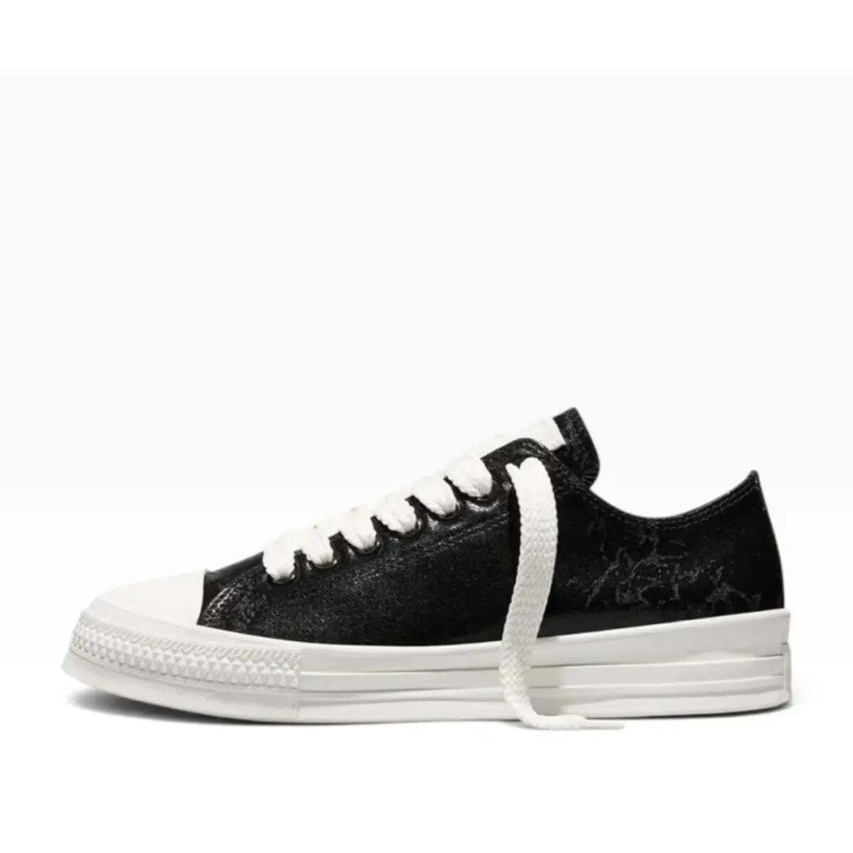 Converse Chuck Taylor All Star Throwback Low Waxed Denim Black 2/4