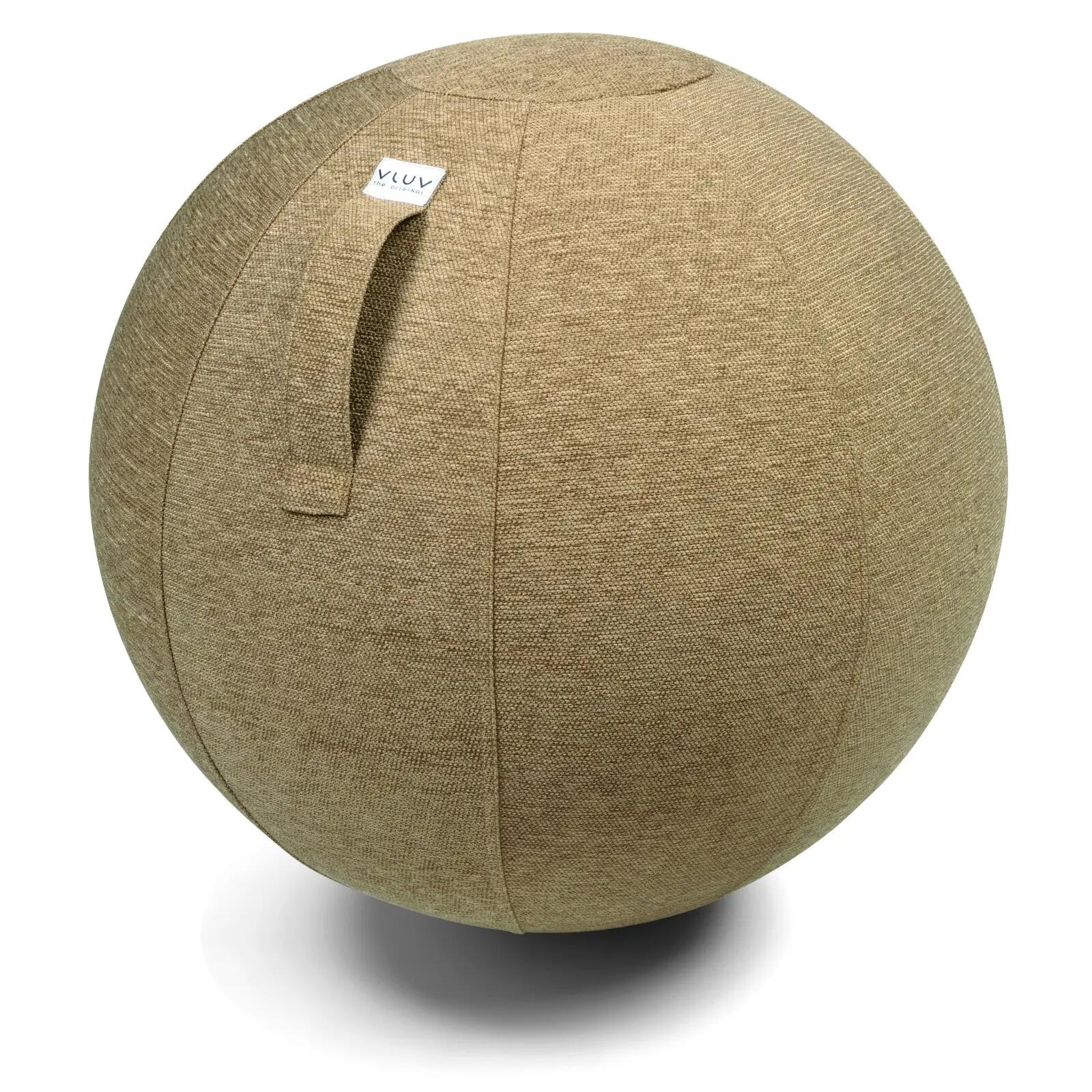 Ballon d’assise - Fitness - Housse textile, 65 cm - VLUV - Anthracite 3/4