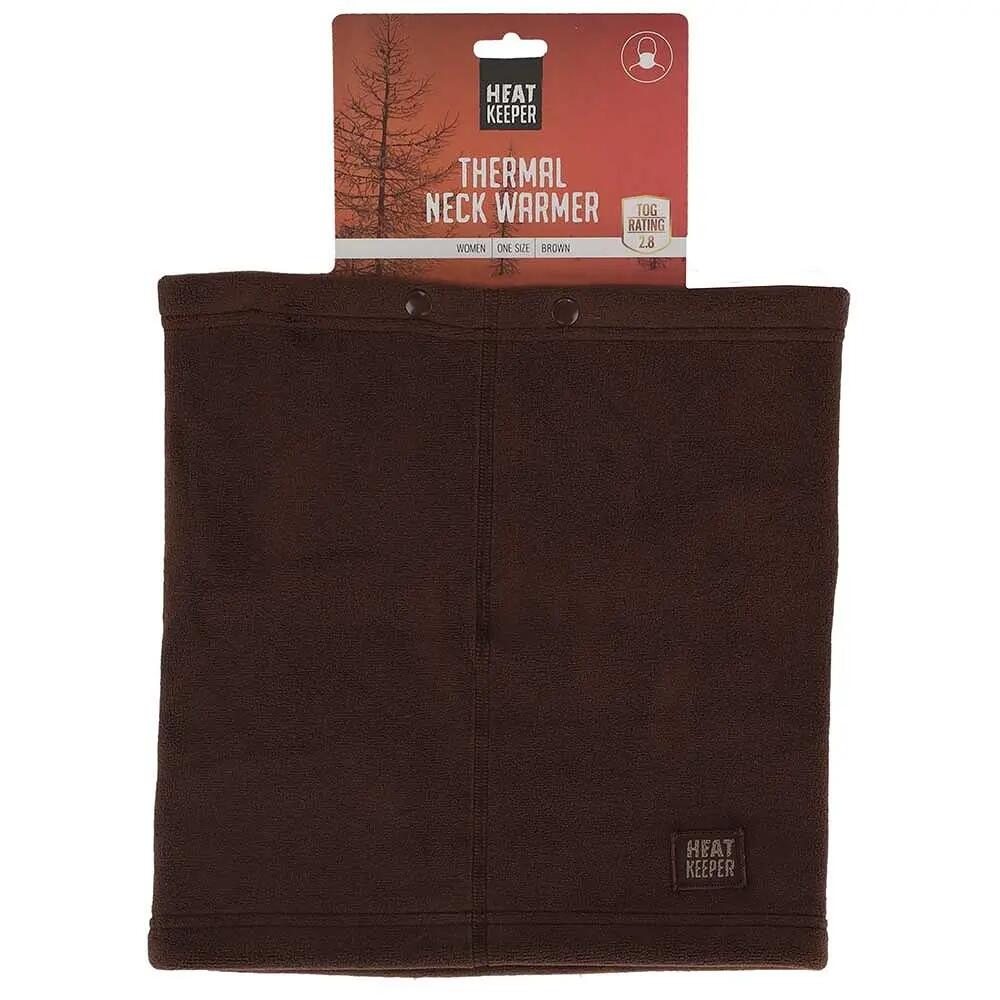Tour de Cou Thermique Polaire Femme - Marron 4/4