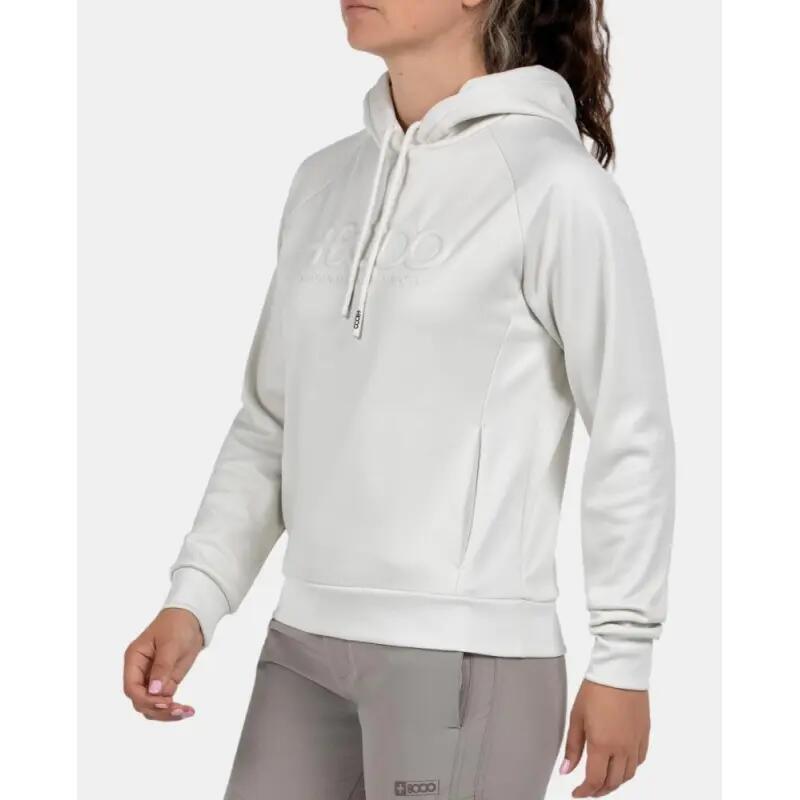 Sudadera - Mujer - Deporte - Capucha - Blanco 5/5