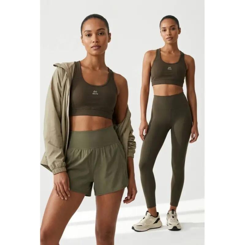 Top deportivo mujer - Relleno removible - Fire - Verde 4/4