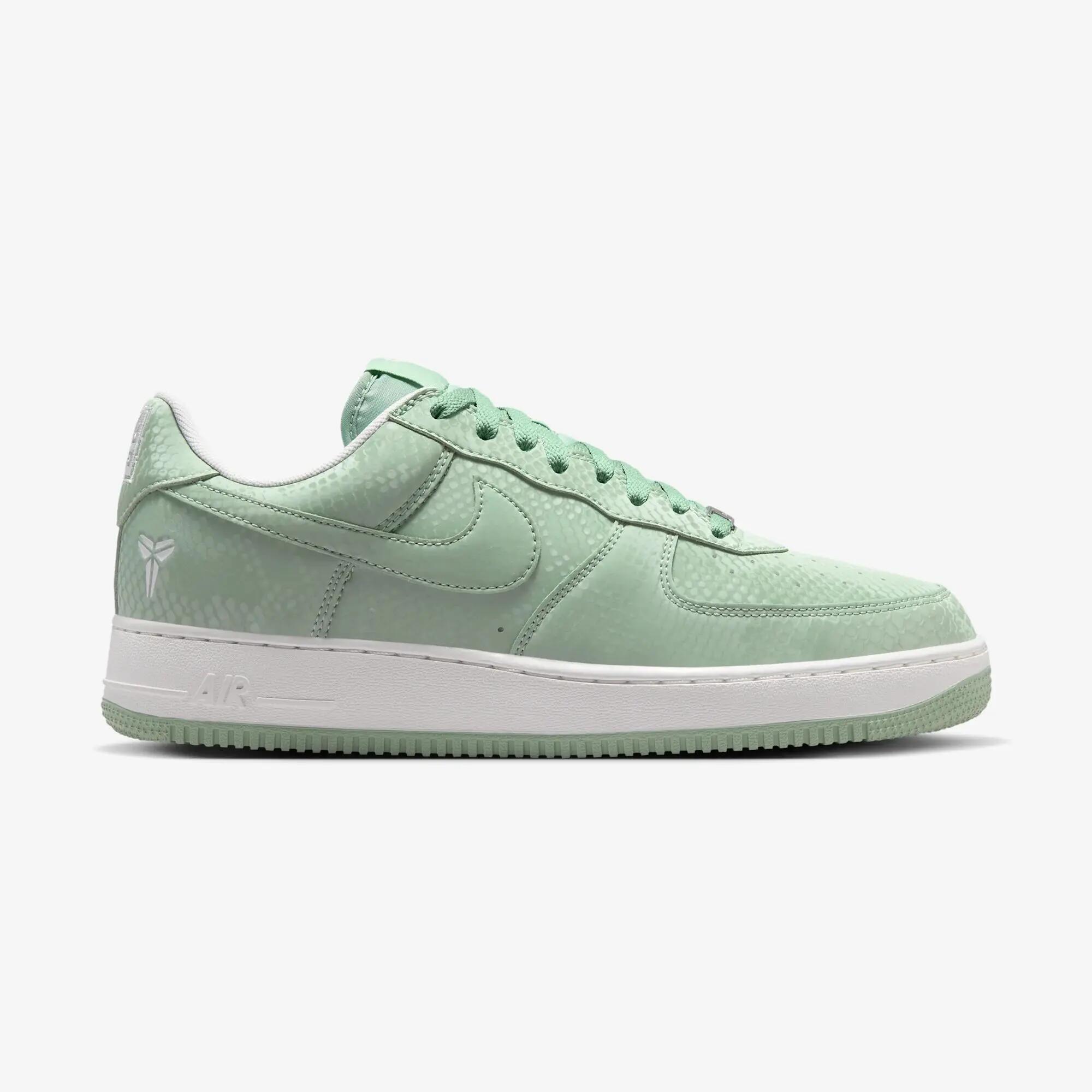 Nike x Kobe Bryant Air Force 1 Low Steam - Sneakers Uomo Low-Top Verde 3/5