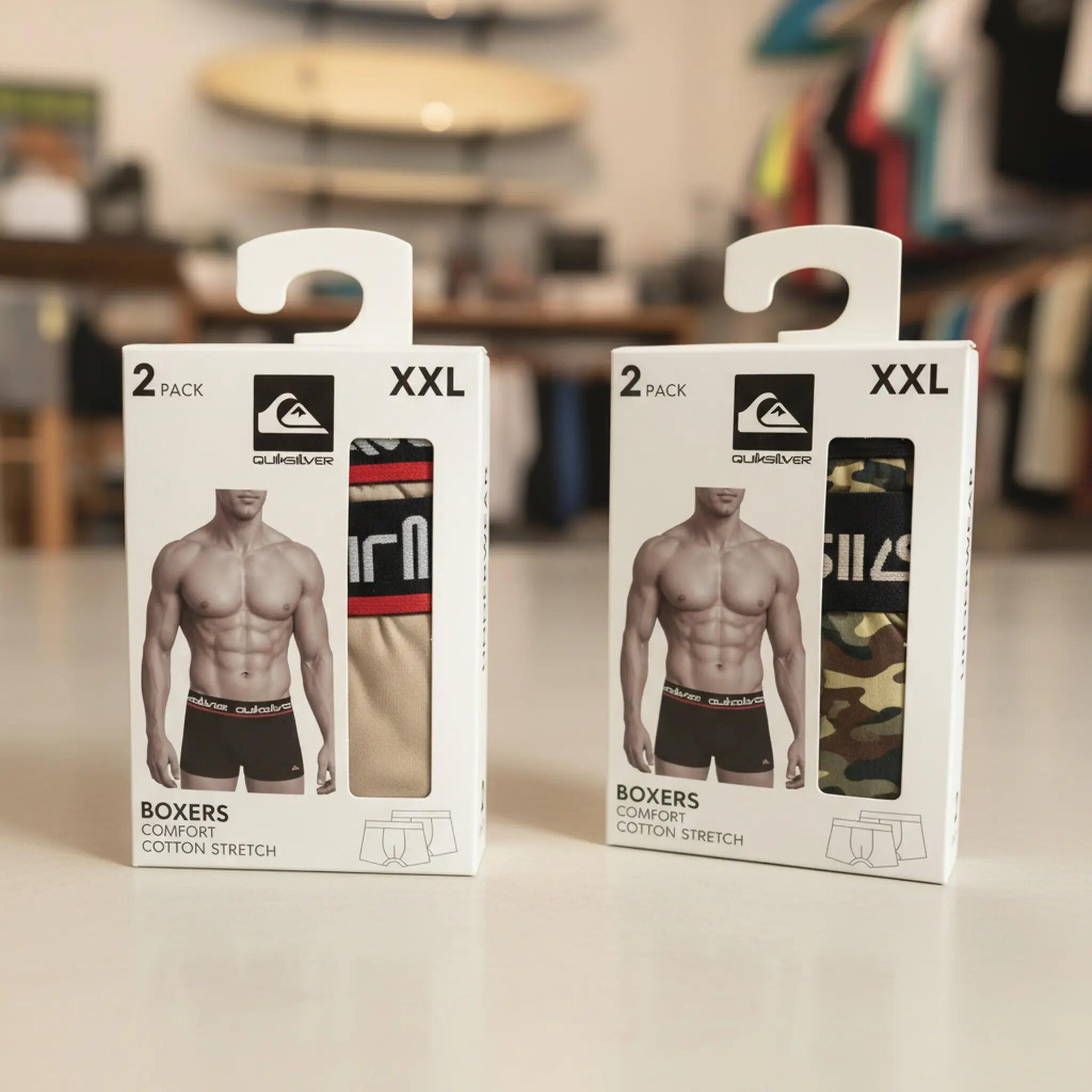 Pack de 4 Cuecas Boxer Homem QUIKSILVER Oferta 3/7