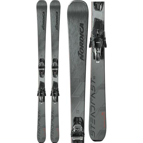 Sci - All-mountain - Adulto - Attacchi GripWalk - Steadfast 80 DC - Grigio-verde