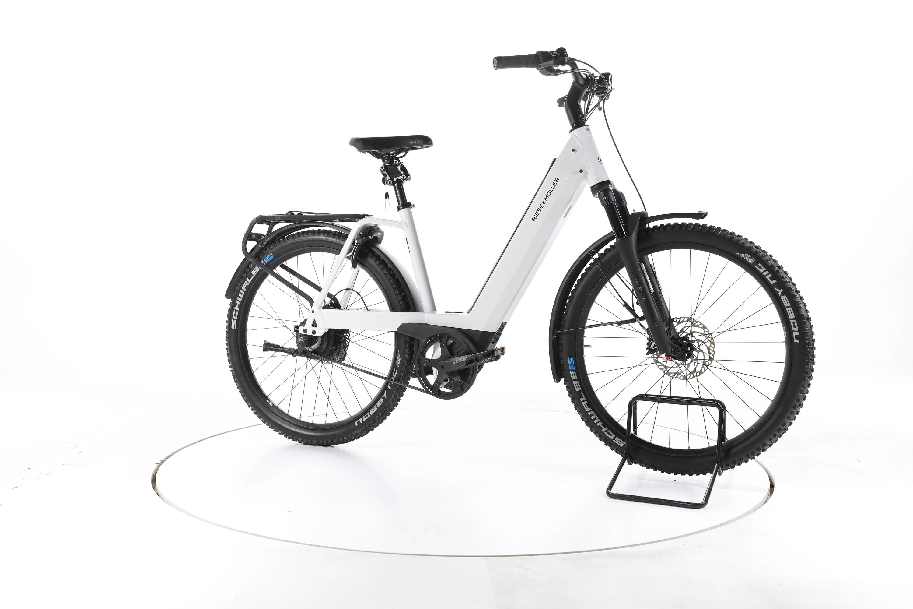 Tweedehands - Riese & Müller Nevo GT vario City E-Bike Lage instap - Goed 2/7