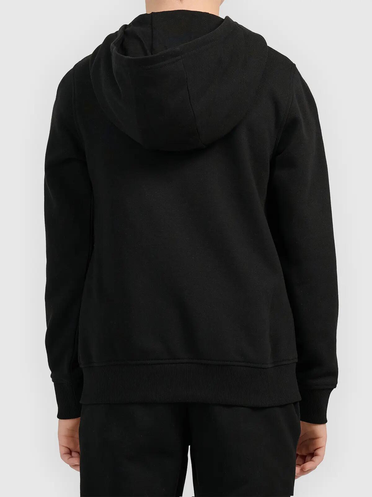 Bluza z kapturem rozpinana chłopięca 4F 4FJWMM00TSWSM2754 4/4