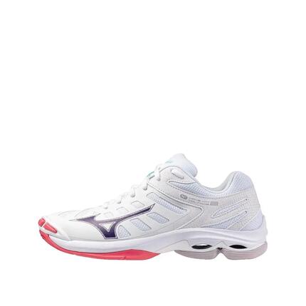 Zapatos de voleibol Mizuno Wave Voltage 2 Blanco/Violeta Índigo