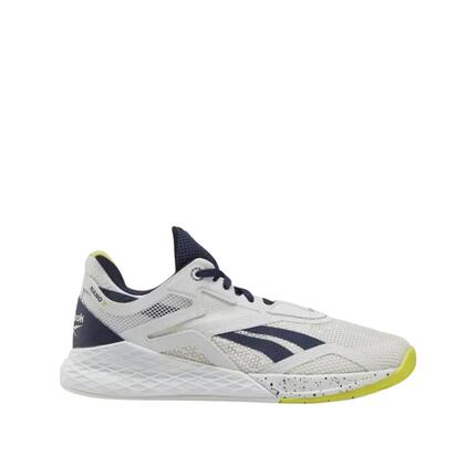 Zapatillas de entrenamiento Reebok Nano X Mujer Gris/Azul Marino/Chartreuse