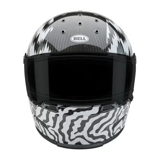 Carbon full-face motorhelm Bell Eliminator Deathspray