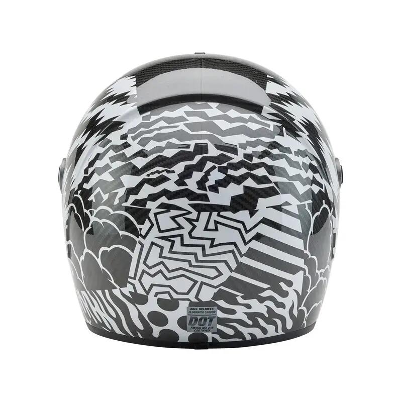 Kask motocyklowy integralny z węgla Bell Eliminator Deathspray 6/6