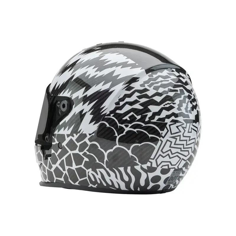 Kask motocyklowy integralny z węgla Bell Eliminator Deathspray 5/6
