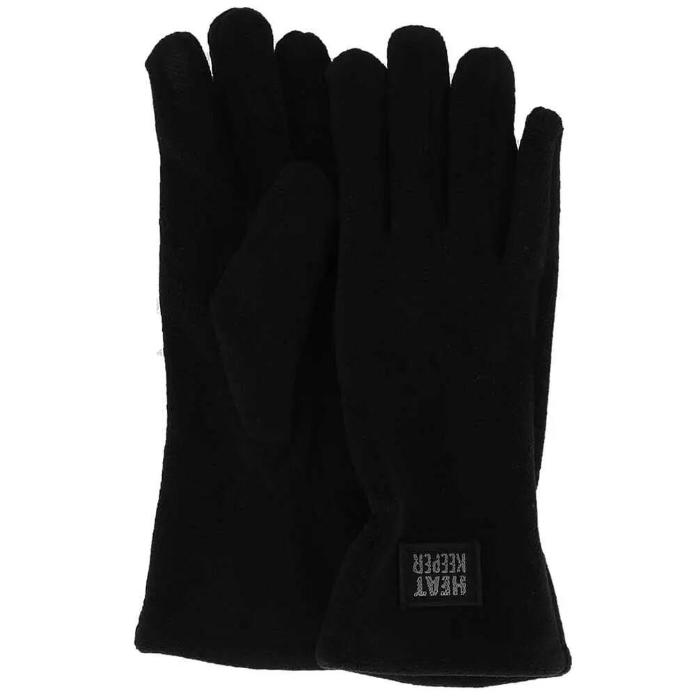 Gants Thermiques Polaire Femme - Noir 3/4
