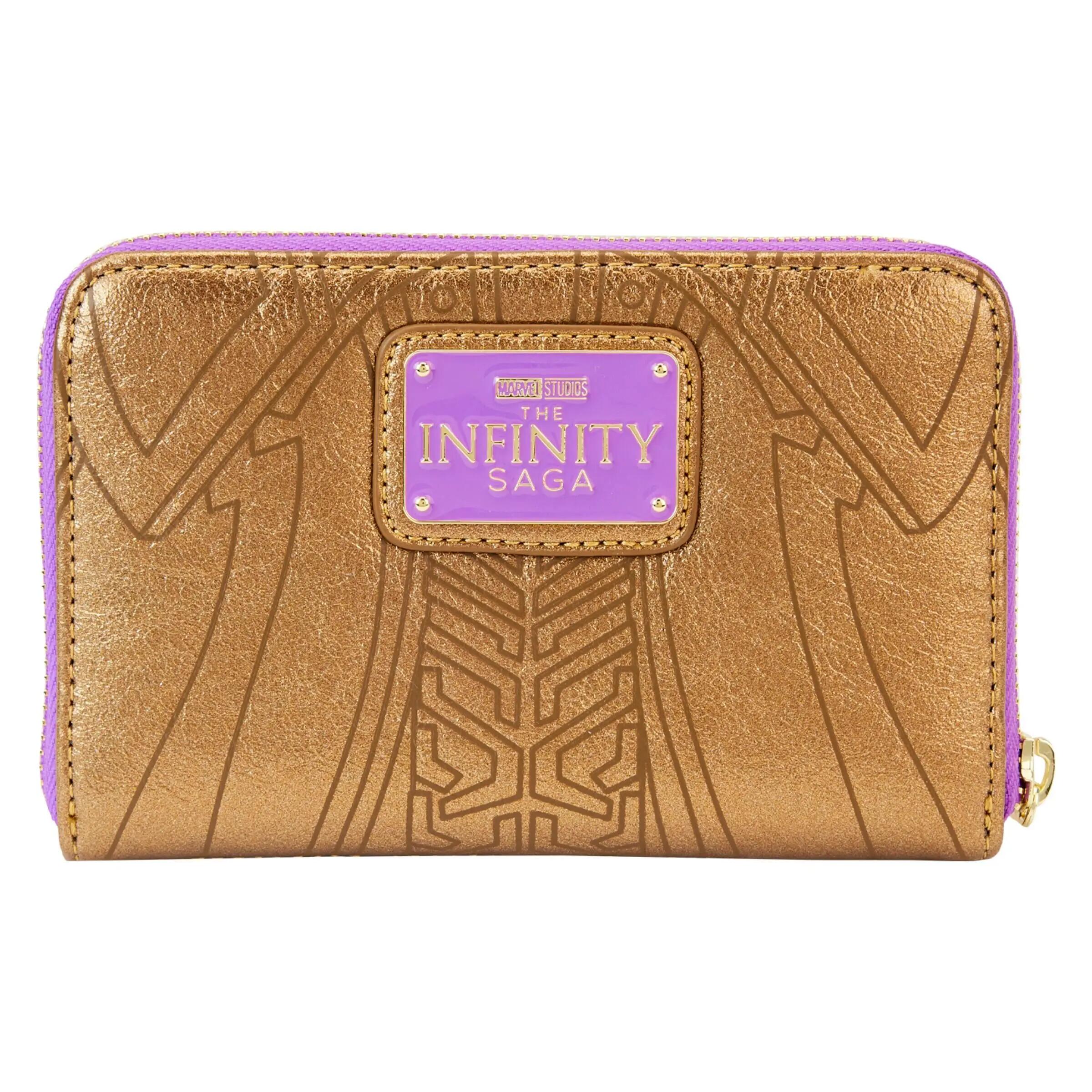Dziecięcy portfel Loungefly LF MARVEL SHINE THANOS GAUNTLET ZIP AROUND WALLET 2/4