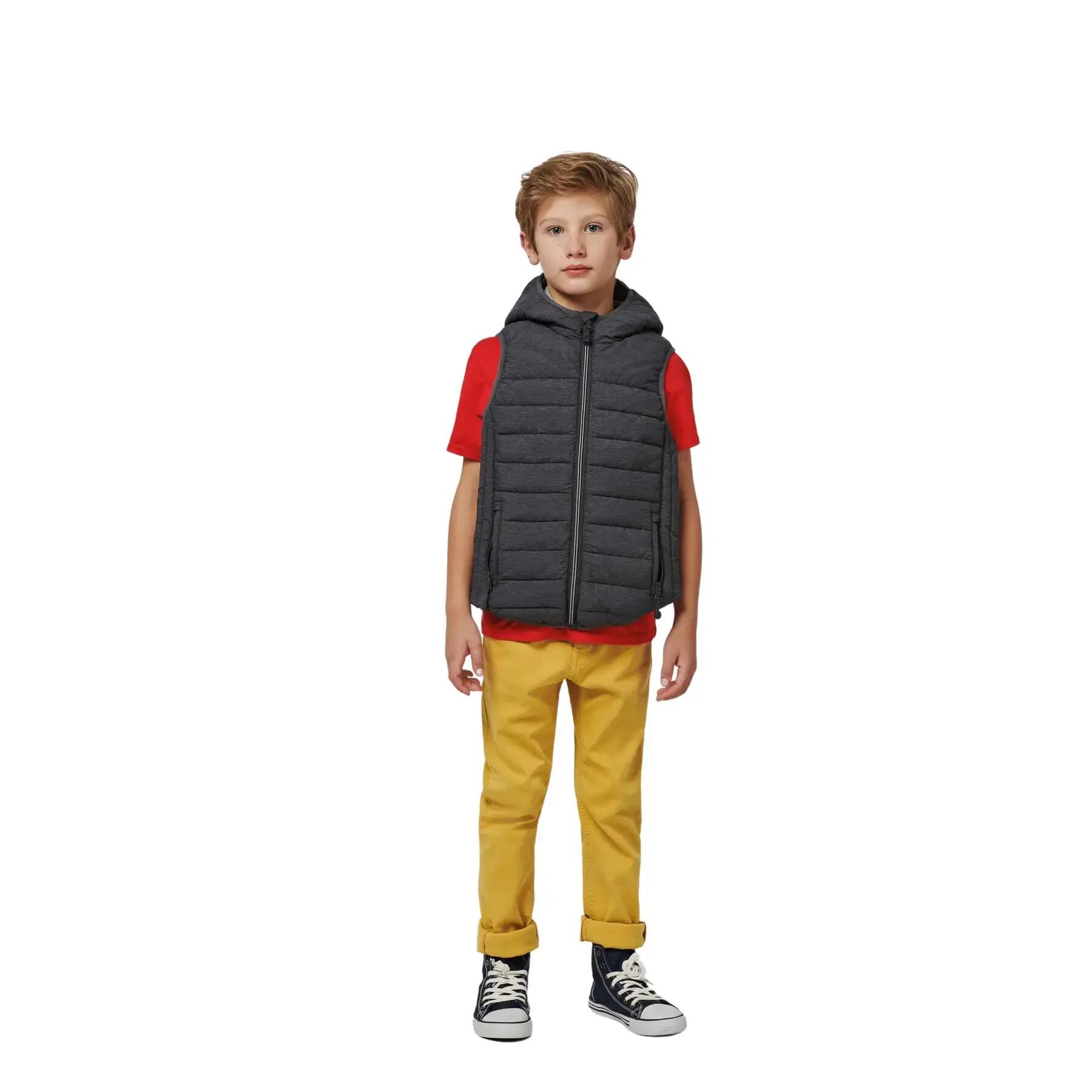 Doudoune sans manches à capuche enfant Proact 2/7