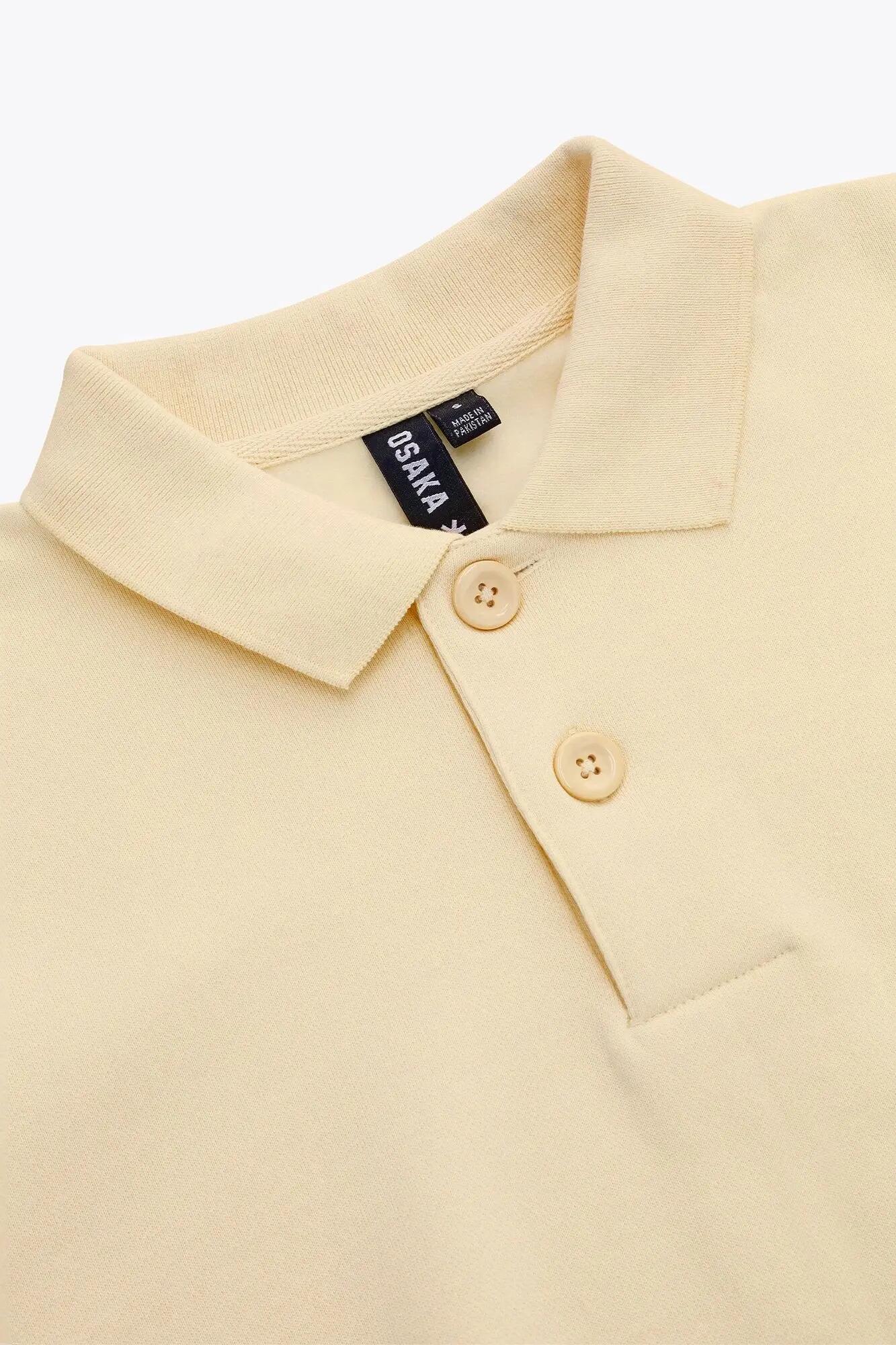 Suéter polo Osaka para hombre | Washi 4/6