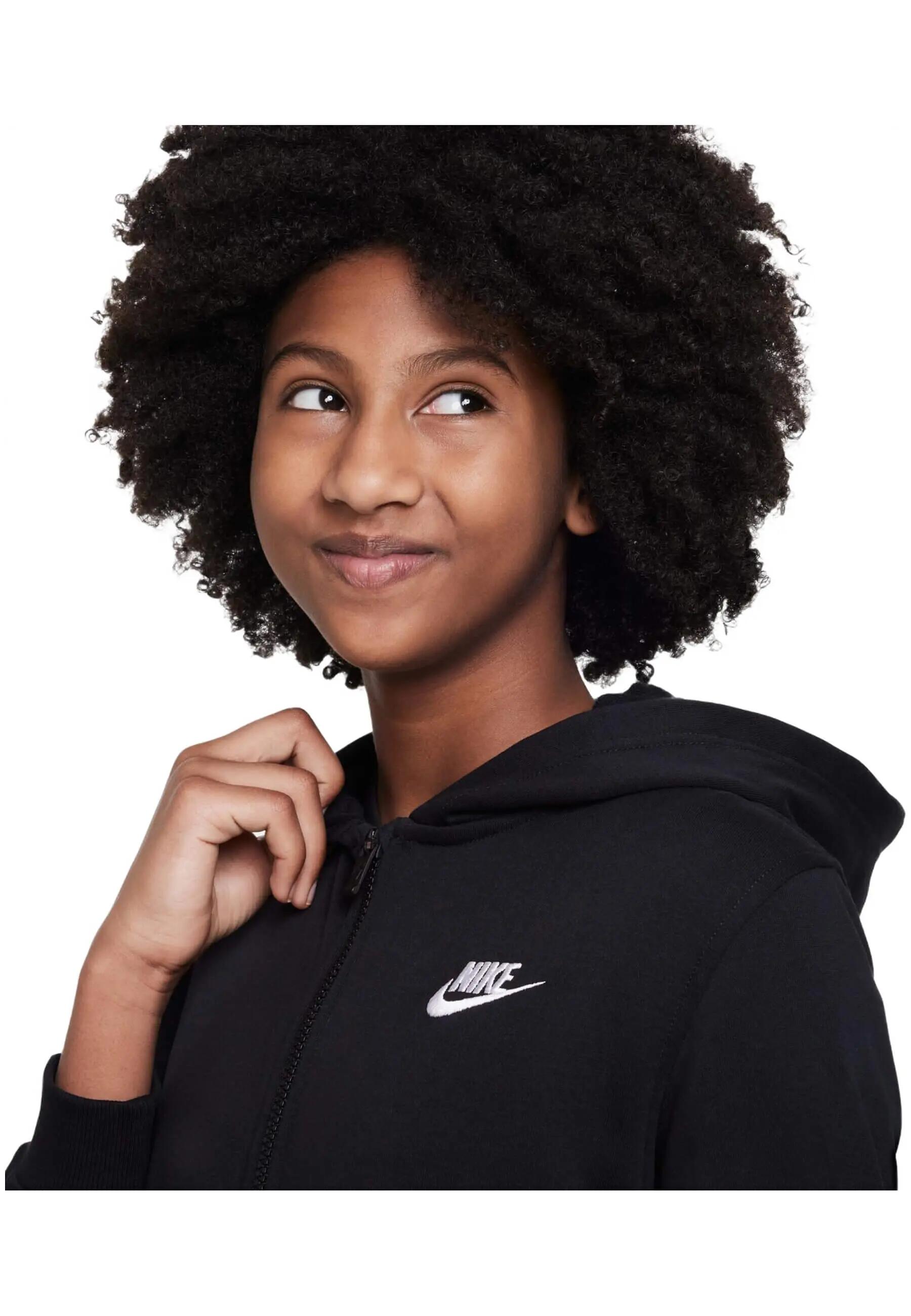 Sweat à capuche Nike modèle Club Fleece pour unisexe enfants 2/4