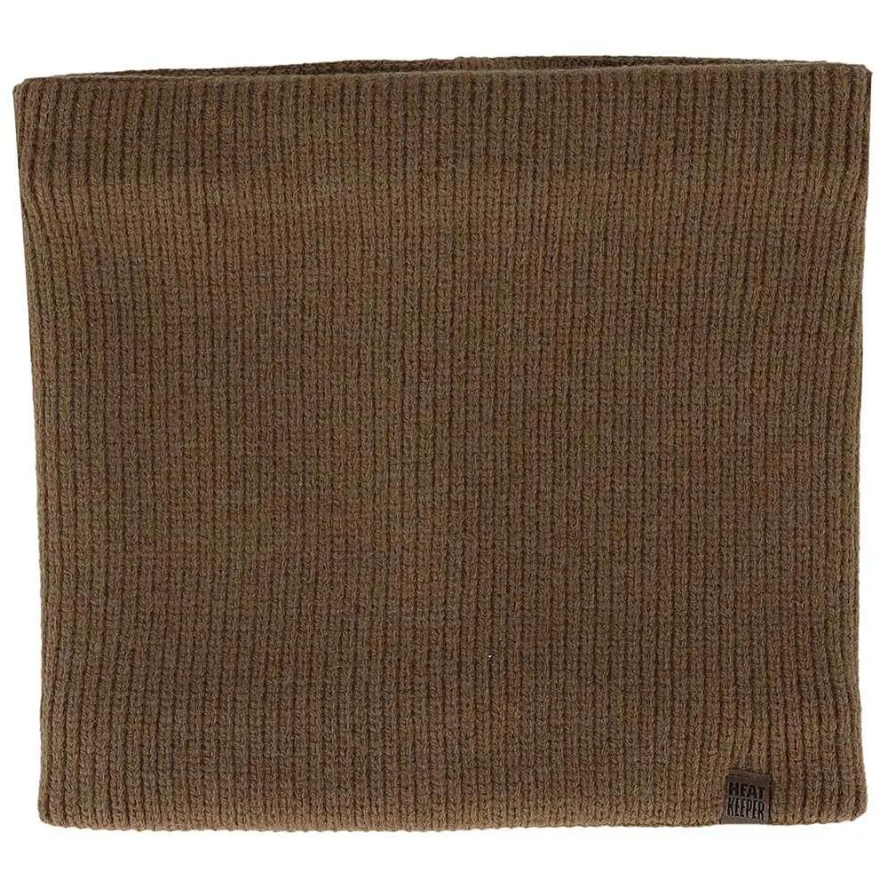 Geschenkset Herren - Mütze + Schlauchschal + Handschuhe - Dunkles Taupe meliert 4/6