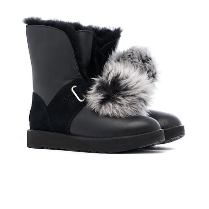 Damskie śniegowce Ugg W Isley Waterproof Black 1018605-BLK