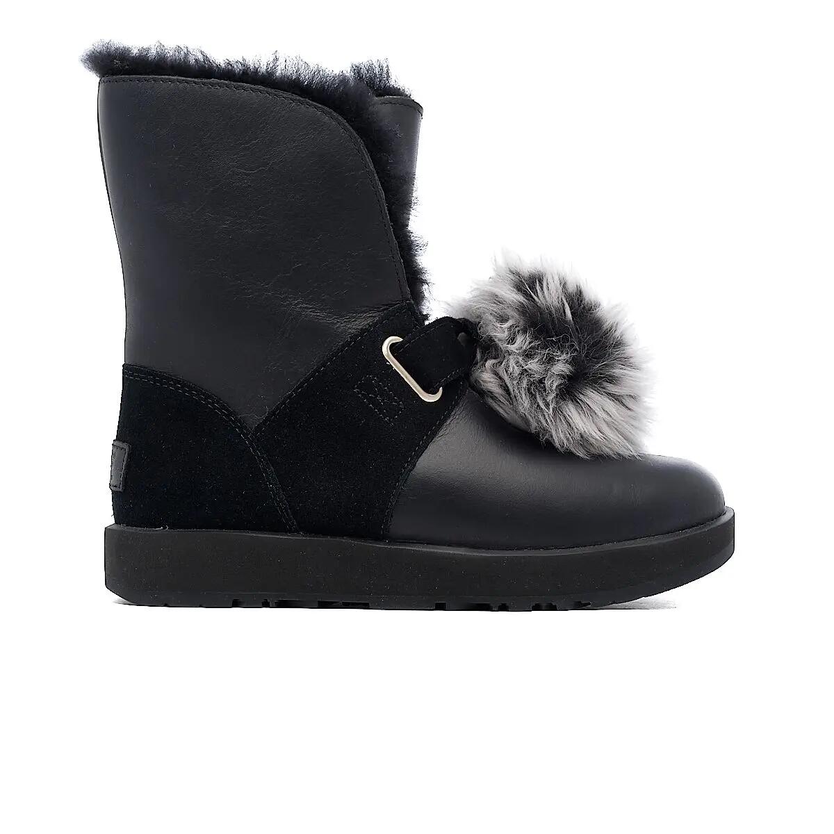 Damskie śniegowce Ugg W Isley Waterproof Black 1018605-BLK 2/6