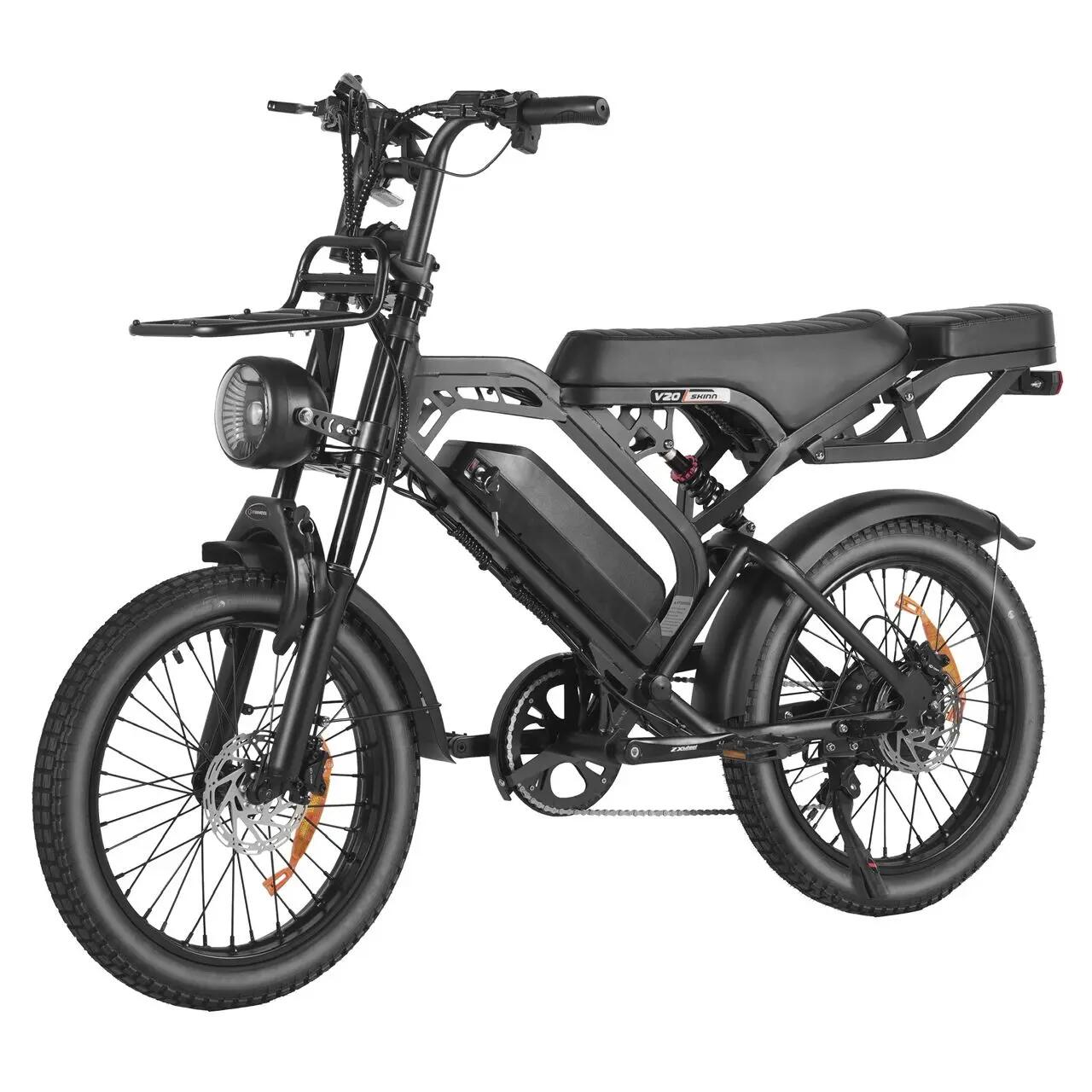 V20 Pro - Vélo électrique - 20 pouces - 250W - batterie 720Wh - Noir 3/4