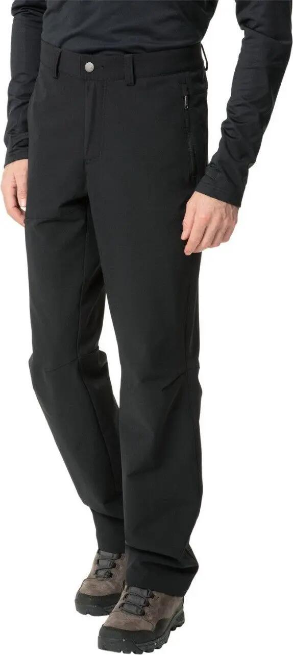 Vaude Strathcona II Pantalones Softshell Negro - Pantalones cortos 3/7